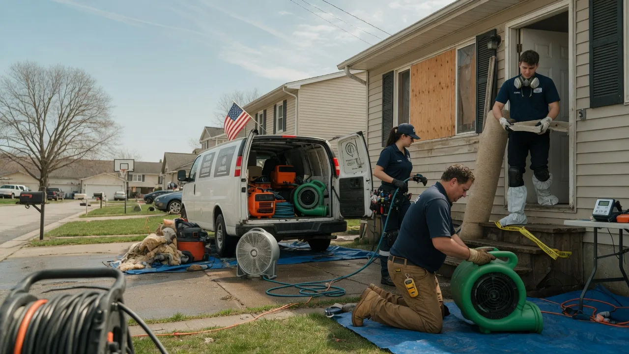 Water Damage Restoration in Covington, TN near me